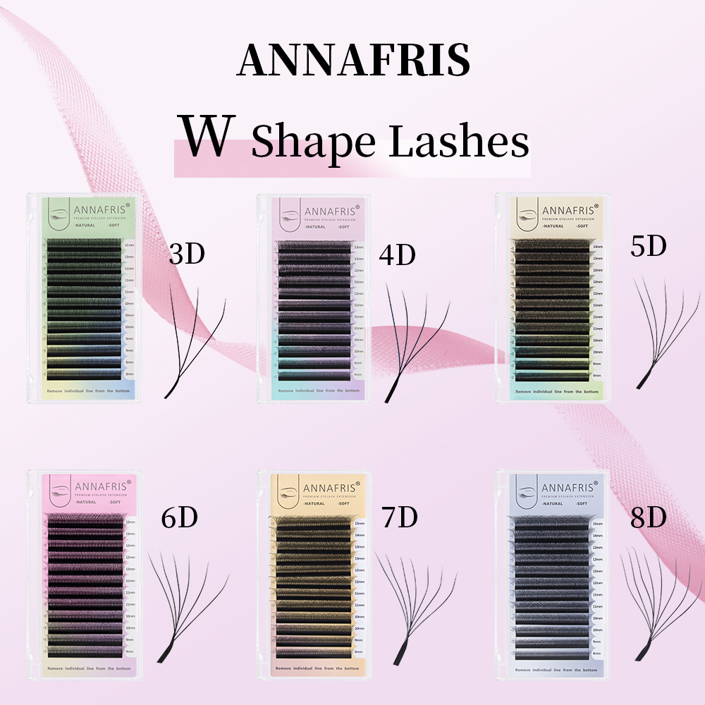 Eyelash Extension Yy - ANNAFRIS Premade Hacim Fanı YY 3D