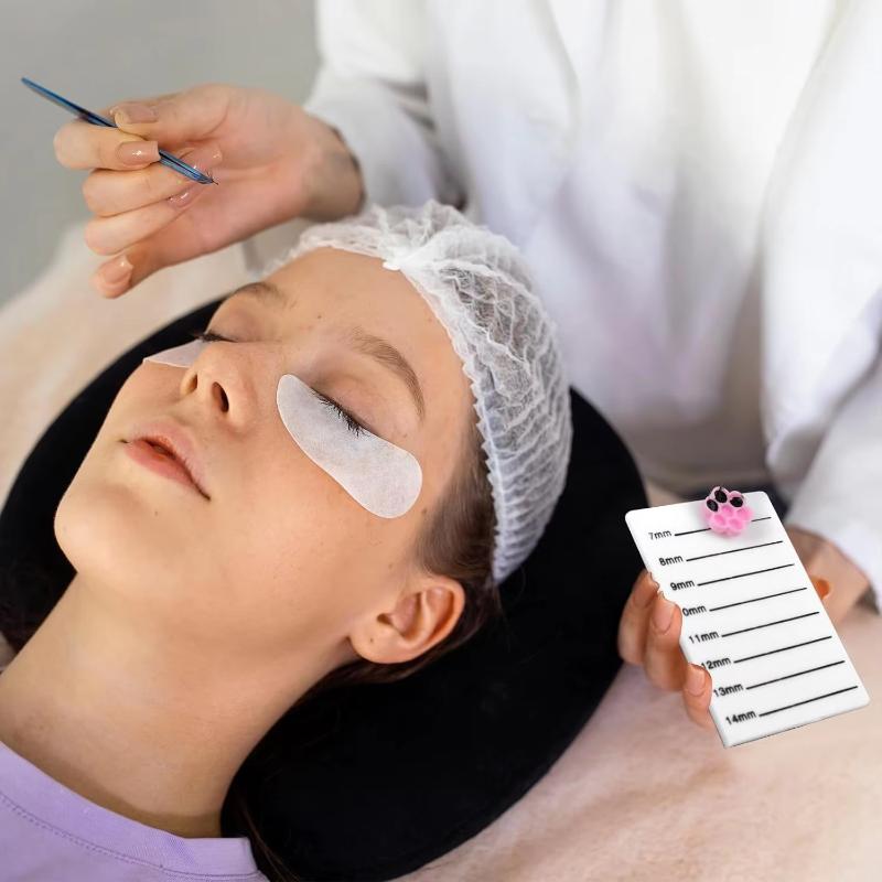 Eyelash Extension Process - Kirpik Uzatma Çiçek Şeklinde Yapıştırıcı Kapları