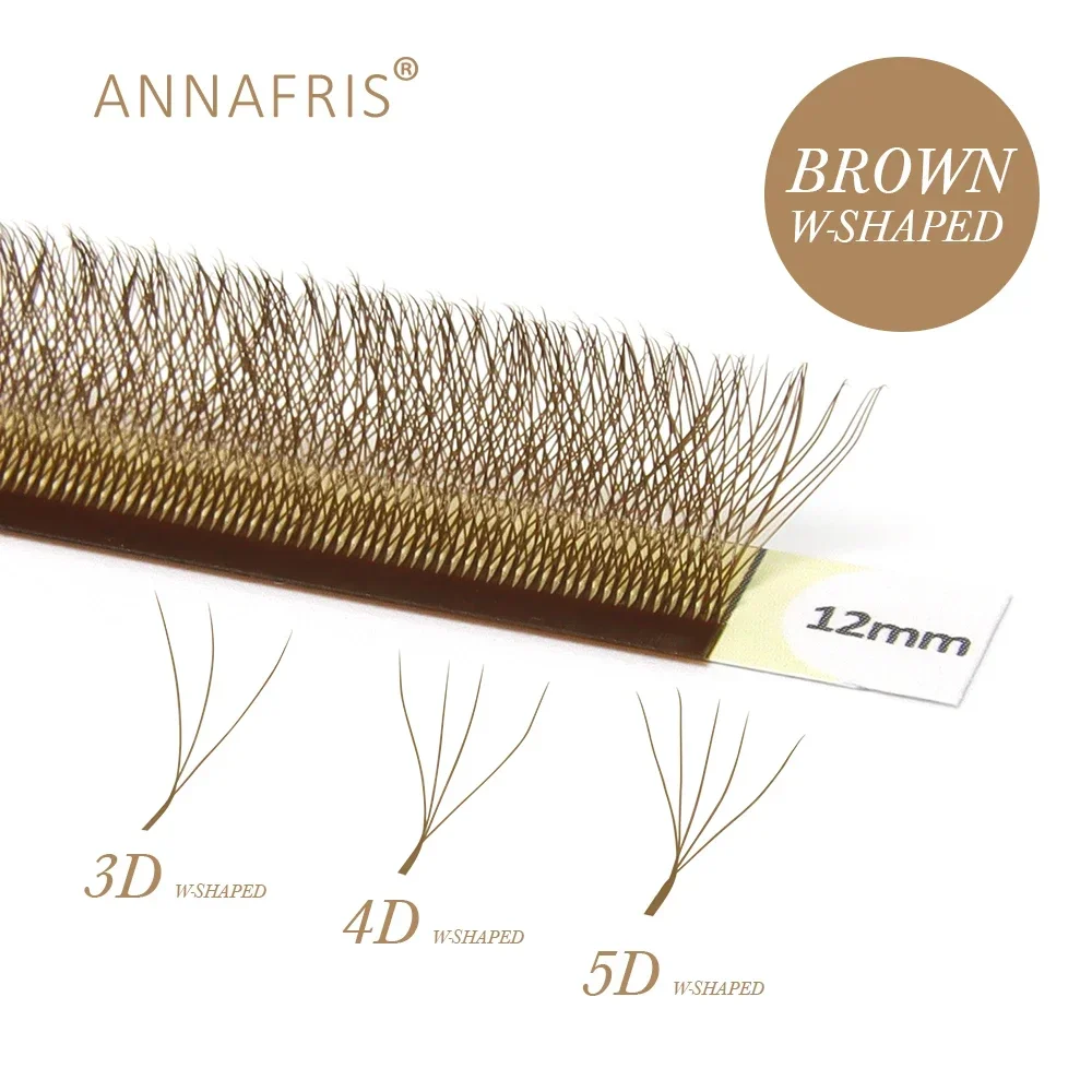 ANNAFRIS Kahverengi W Şekli Ki - Eyelash Extension Yy incelemesi ve fiyatı